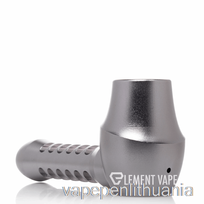 Cheech Stiklas Metalu Aptrauktas šaukštas Ranka Vamzdis Pilkas Vape Skystis